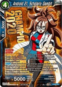 Android 21, Scholarly Gambit (P-202) [Promotion Cards] | Arkham Games and Comics