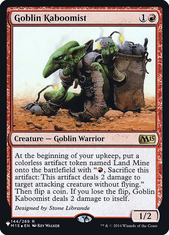 Goblin Kaboomist [Secret Lair: Heads I Win, Tails You Lose] | Arkham Games and Comics