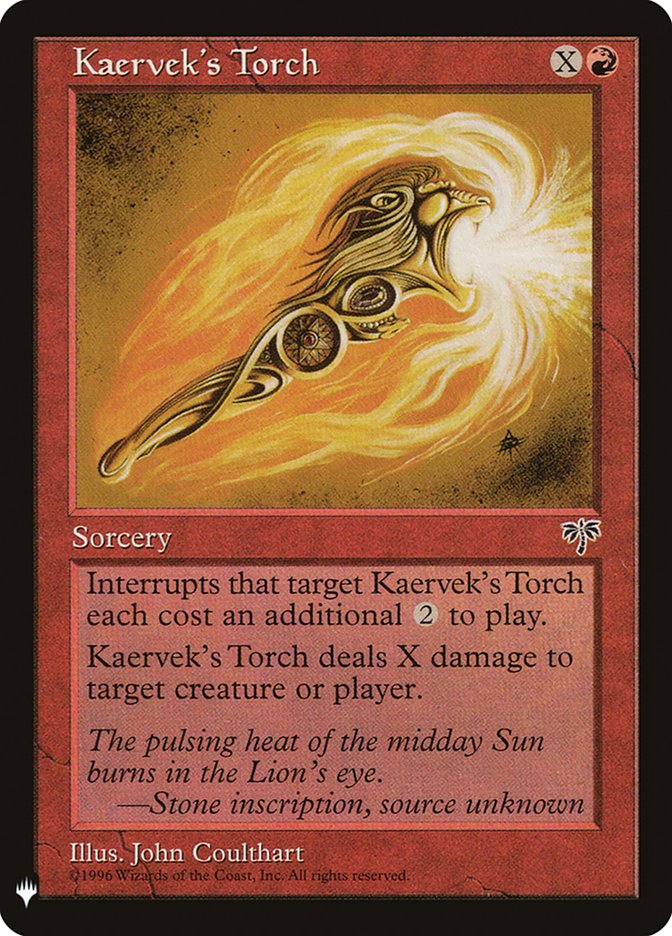 Kaervek's Torch [Mystery Booster] | Arkham Games and Comics