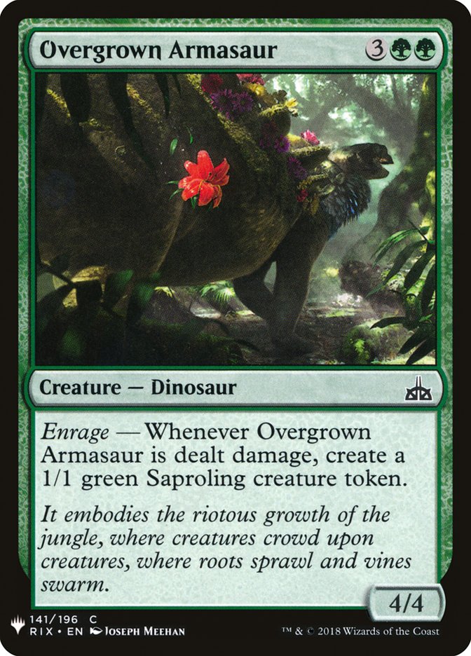 Overgrown Armasaur [Mystery Booster] | Arkham Games and Comics