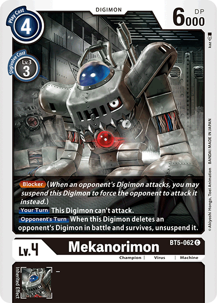 Mekanorimon [BT5-062] [Battle of Omni] | Arkham Games and Comics