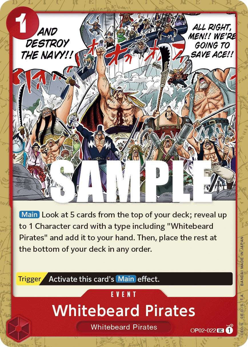 Whitebeard Pirates [Paramount War] | Arkham Games and Comics
