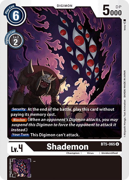 Shademon [BT5-065] [Battle of Omni] | Arkham Games and Comics