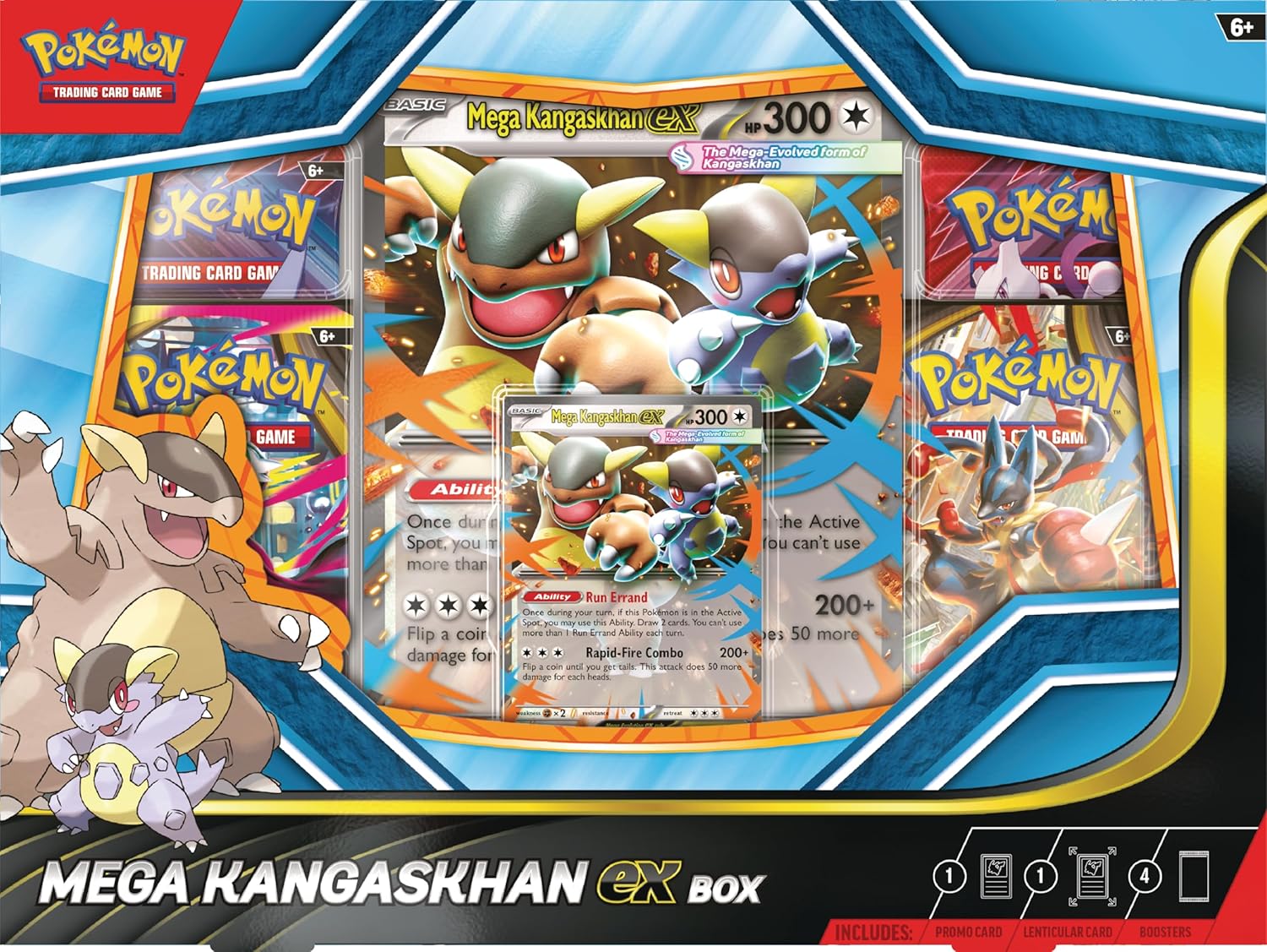 Pokemon TCG Mega Kangaskhan ex Box | Arkham Games and Comics