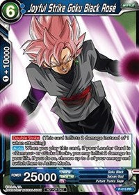 Joyful Strike Goku Black Rose (Foil Version) (P-015) [Promotion Cards] | Arkham Games and Comics