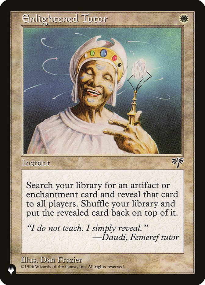 Enlightened Tutor [The List] | Arkham Games and Comics