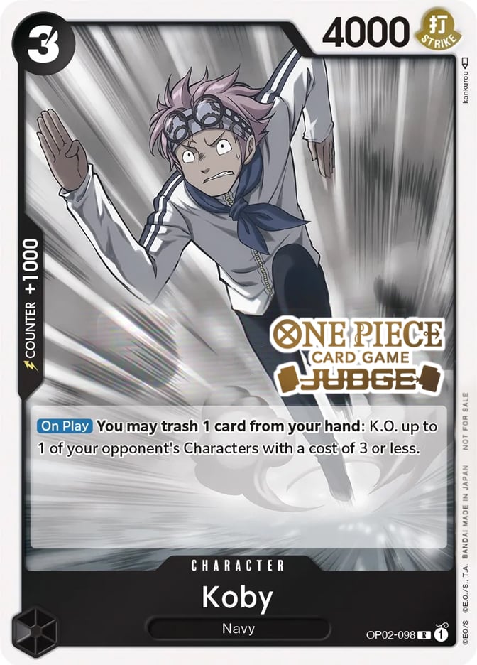 Koby (Judge) [One Piece Promotion Cards] | Arkham Games and Comics