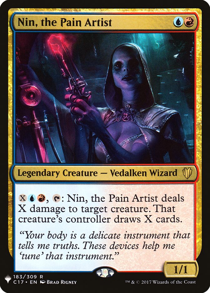 Nin, the Pain Artist [Mystery Booster] | Arkham Games and Comics