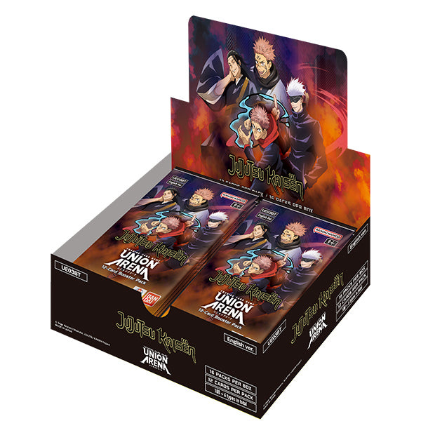 Union Arena: JUJUTSU KAISEN Booster Display | Arkham Games and Comics