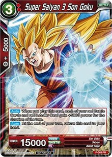 Super Saiyan 3 Son Goku (Foil Version) (P-003) [Promotion Cards] | Arkham Games and Comics