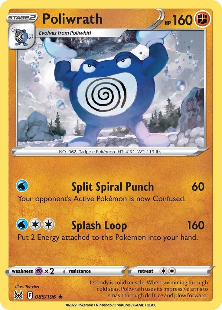 Poliwrath (085/196) [Sword & Shield: Lost Origin] | Arkham Games and Comics