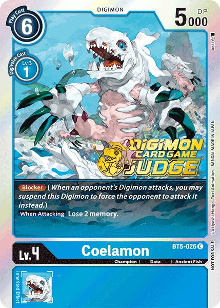 Coelamon [BT5-026] (Judge Pack 1) [Battle of Omni Promos] | Arkham Games and Comics