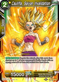 Caulifla, Saiyan Invalidation (Divine Multiverse Draft Tournament) (DB2-100) [Tournament Promotion Cards] | Arkham Games and Comics