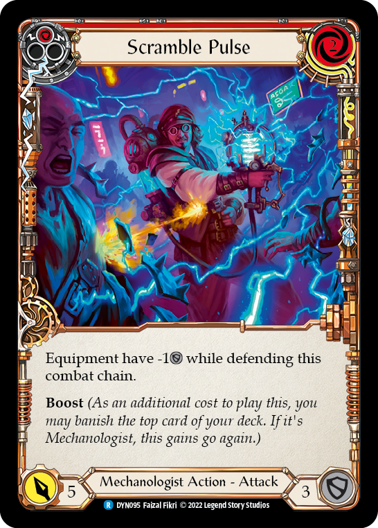 Scramble Pulse (Red) [DYN095] (Dynasty) | Arkham Games and Comics