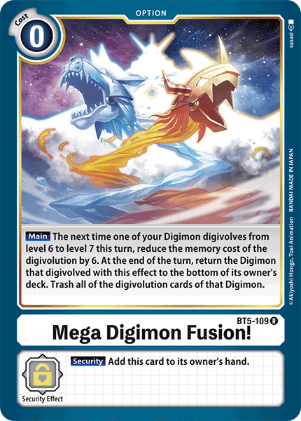 Mega Digimon Fusion! [BT5-109] [Battle of Omni] | Arkham Games and Comics
