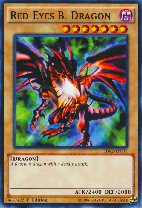 Red-Eyes B. Dragon [LDK2-ENJ01] Common | Arkham Games and Comics