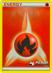 Fire Energy (2011 Play Pokemon Promo) [League & Championship Cards] | Arkham Games and Comics