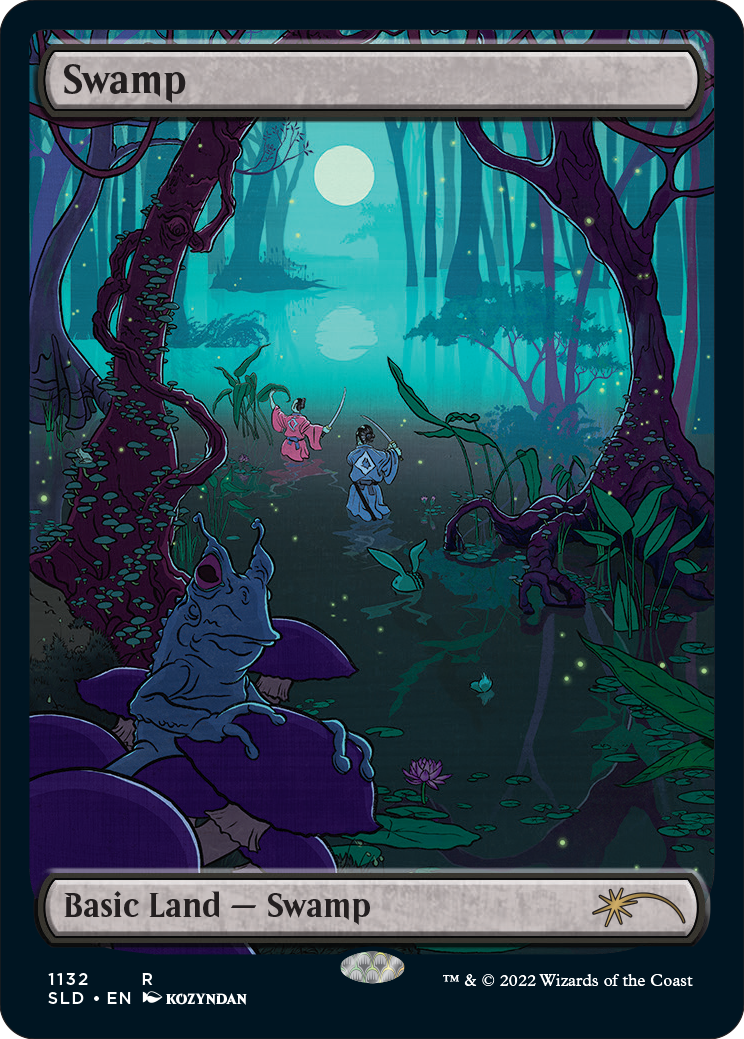 Swamp (1132) (Full-Art) [Secret Lair Drop Series] | Arkham Games and Comics