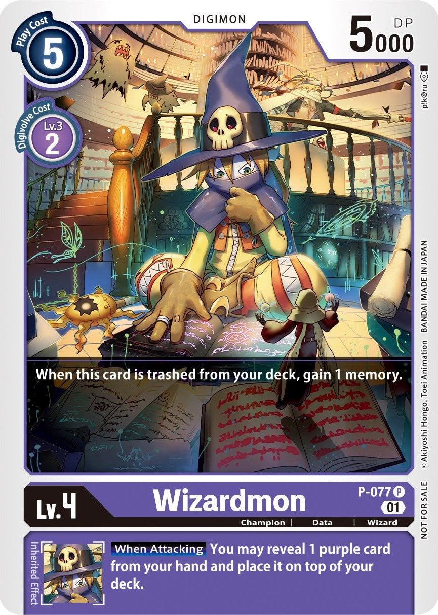 Wizardmon [P-077] (Update Pack) [Promotional Cards] | Arkham Games and Comics