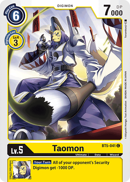 Taomon [BT5-041] [Battle of Omni] | Arkham Games and Comics