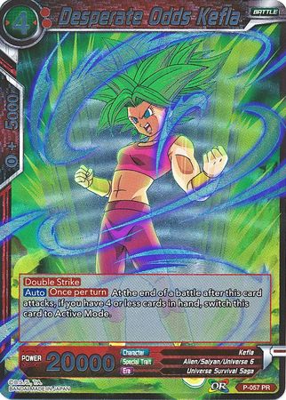 Desperate Odds Kefla (P-057) [Promotion Cards] | Arkham Games and Comics