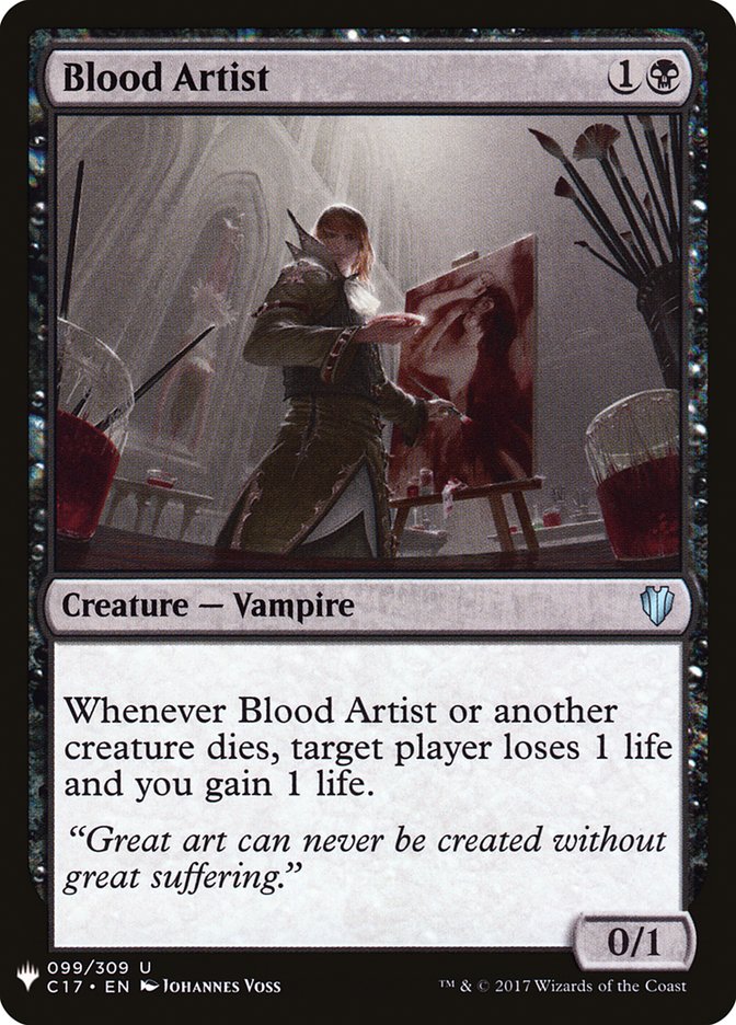 Blood Artist [Mystery Booster] | Arkham Games and Comics