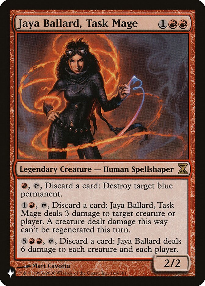 Jaya Ballard, Task Mage [The List] | Arkham Games and Comics