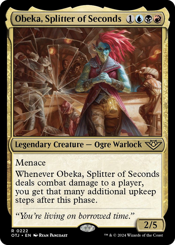 Obeka, Splitter of Seconds [Outlaws of Thunder Junction] | Arkham Games and Comics