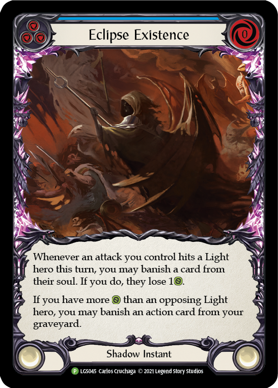 Eclipse Existence [LGS045] (Promo)  Cold Foil | Arkham Games and Comics