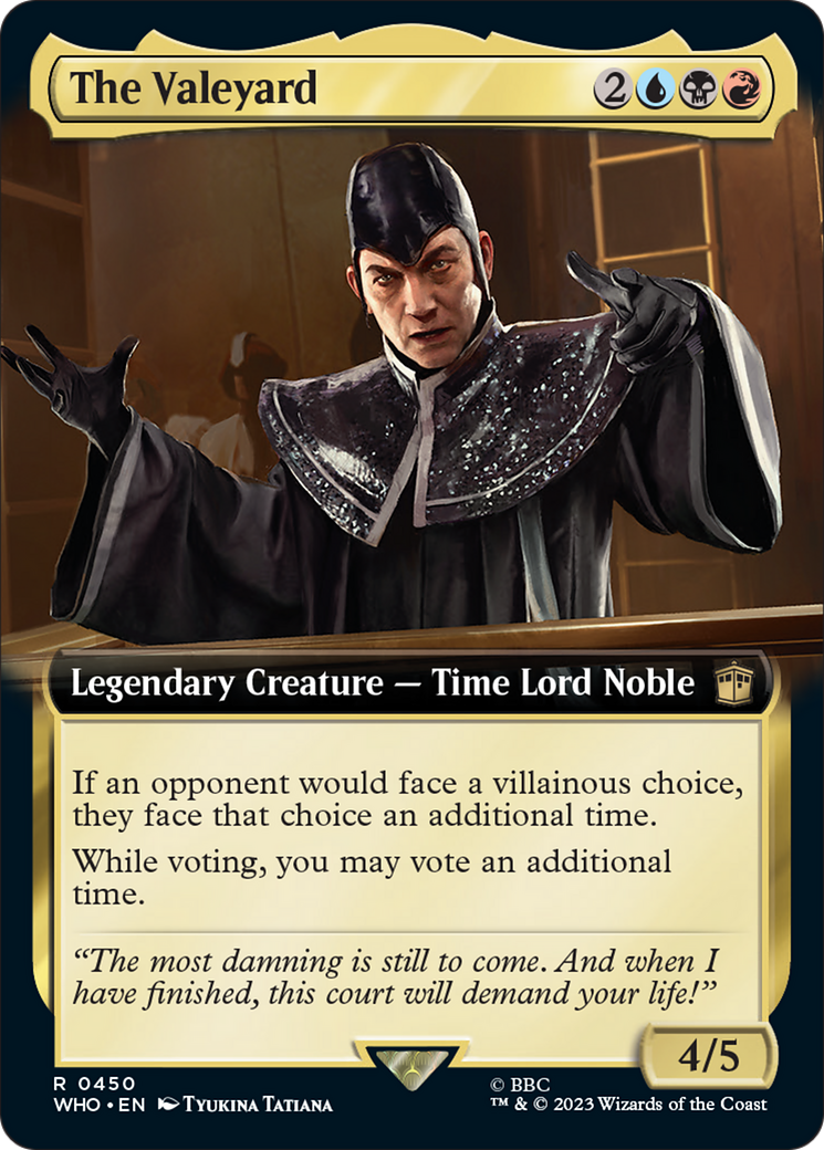 The Valeyard (Extended Art) [Doctor Who] | Arkham Games and Comics