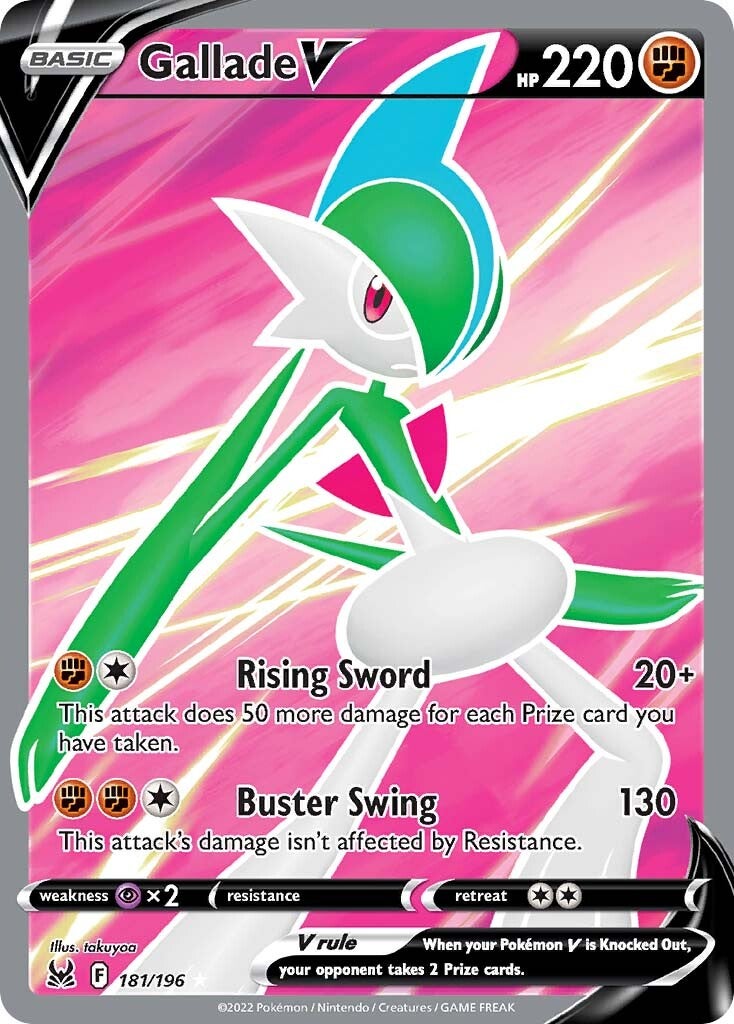 Gallade V (181/196) [Sword & Shield: Lost Origin] | Arkham Games and Comics