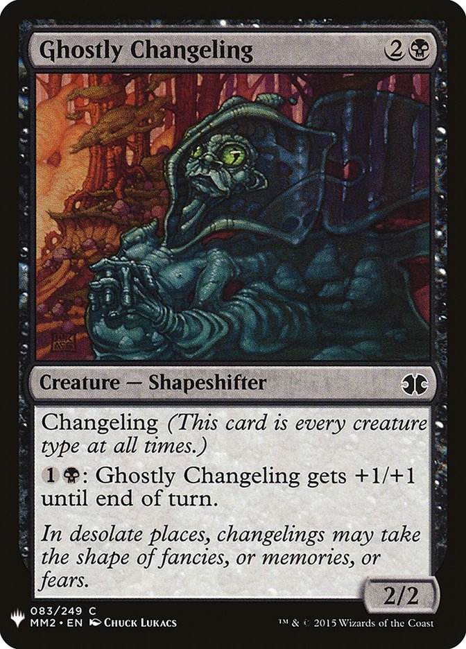 Ghostly Changeling [Mystery Booster] | Arkham Games and Comics