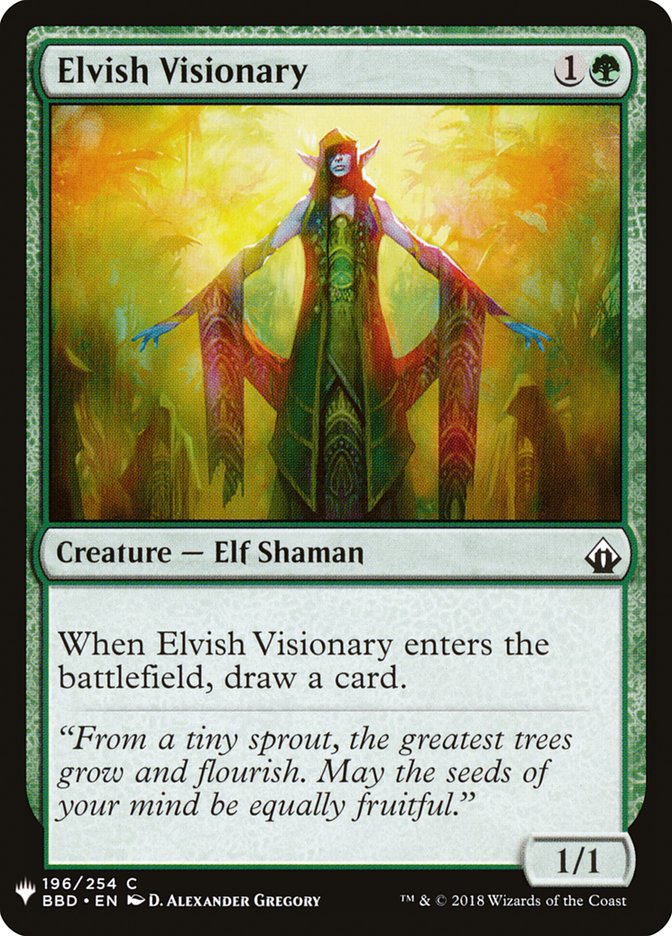 Elvish Visionary [Mystery Booster] | Arkham Games and Comics