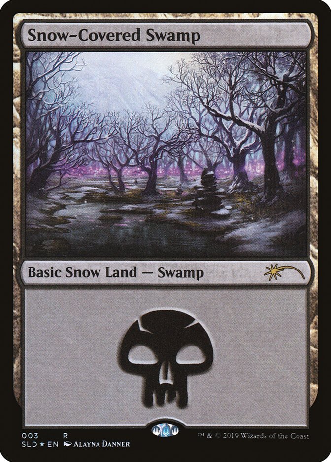 Snow-Covered Swamp (003) [Secret Lair Drop Series] | Arkham Games and Comics