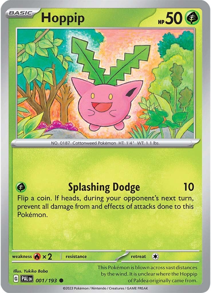 Hoppip (001/193) [Scarlet & Violet: Paldea Evolved] | Arkham Games and Comics