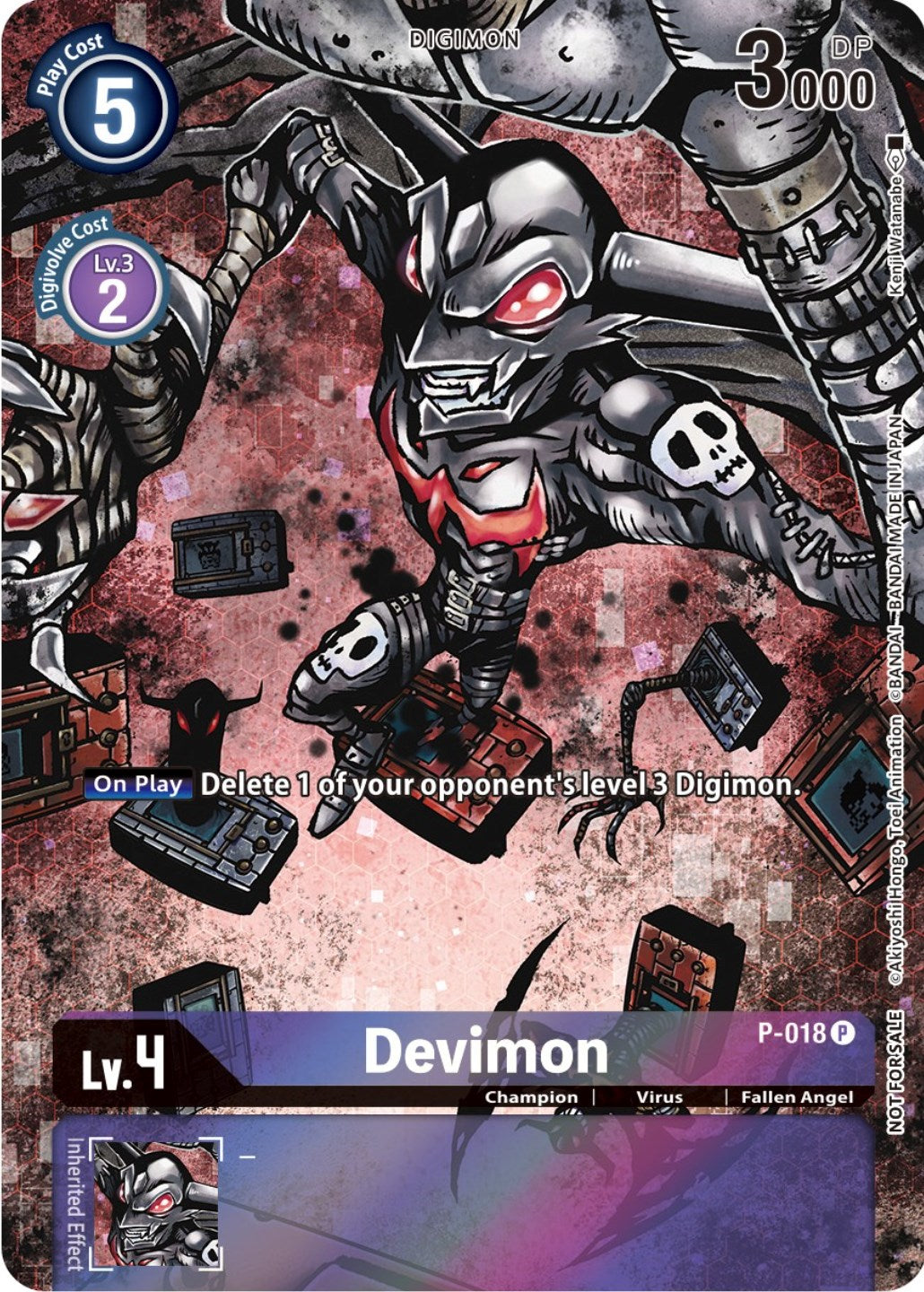 Devimon [P-018] (25th Special Memorial Pack) [Promotional Cards] | Arkham Games and Comics