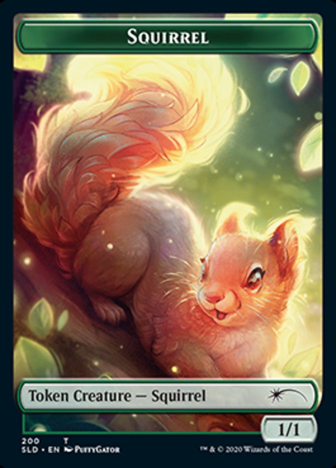 Squirrel Token [Secret Lair Drop Series] | Arkham Games and Comics