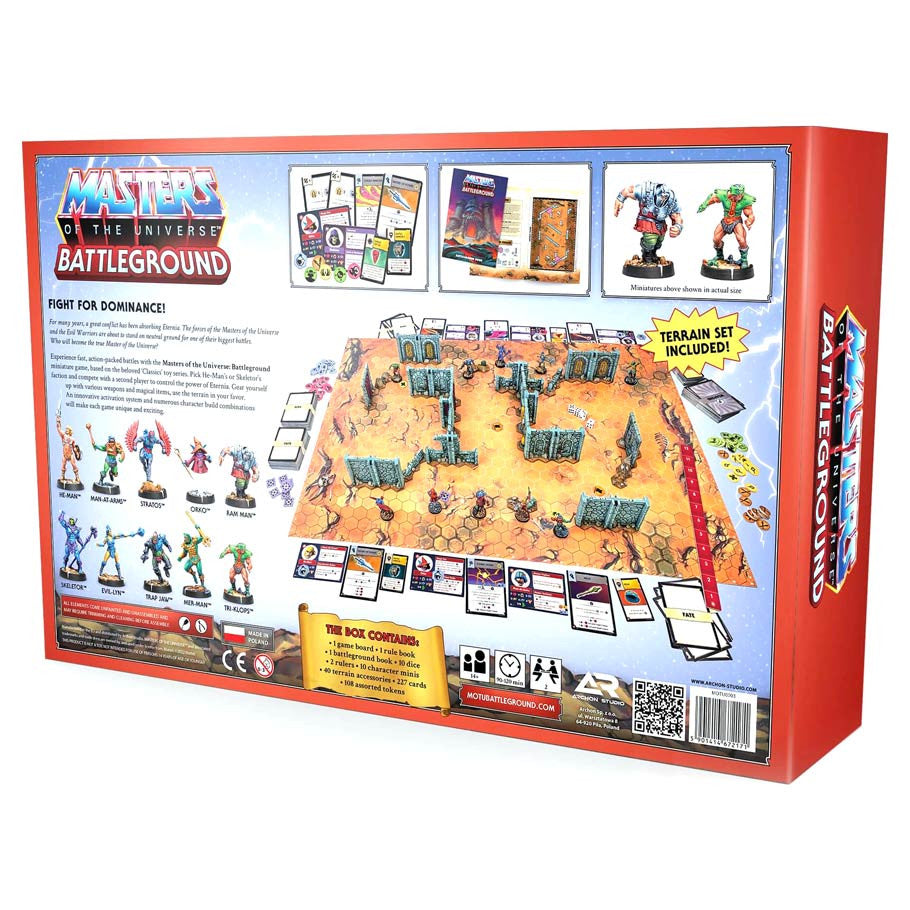 Masters of the Universe: Battleground: Starter Set | Arkham Games and Comics