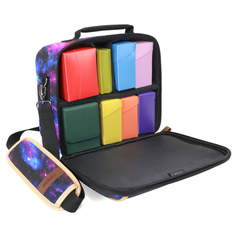 Enhance: Designer Edition Compact TCG Deck Bag Galaxy | Arkham Games and Comics