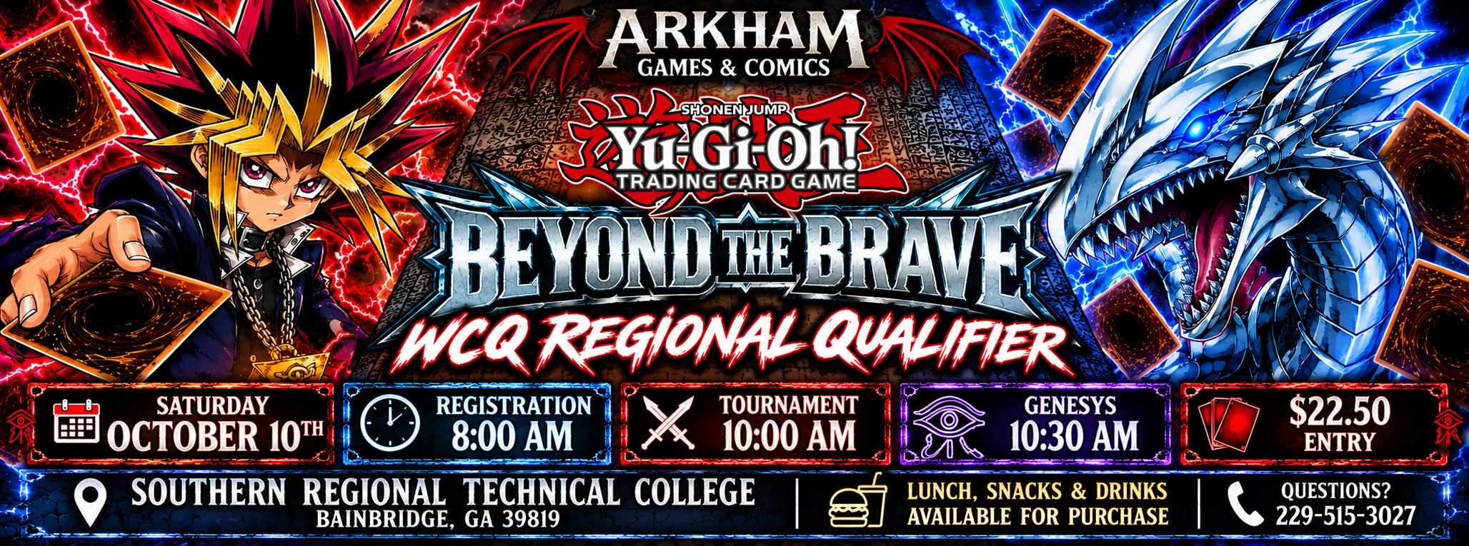 Yu-Gi-Oh! Beyond the Brave Regional Qualifier | Arkham Games and Comics