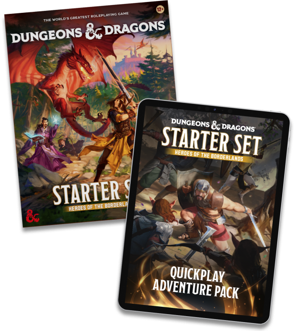 Dungeons and Dragons Starter Set: Heroes of the Borderlands | Arkham Games and Comics