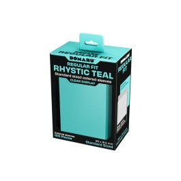 Domaru Regular Fit Standard Sized Card Sleeve 100ct- Rhystic Teal | Arkham Games and Comics