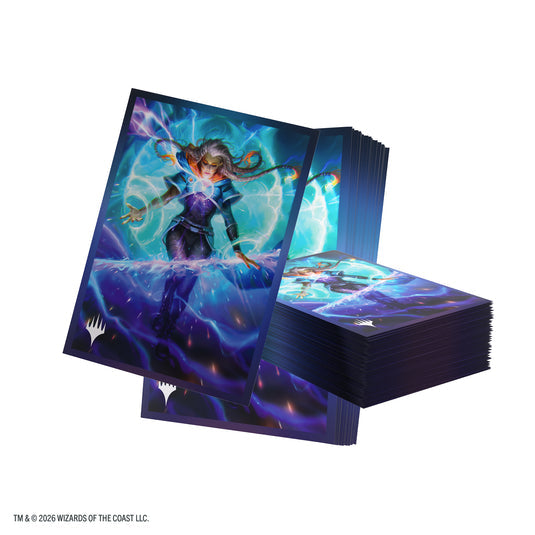 Gamegenic Reality Fracture Entrust the Spark premium art sleeves | Arkham Games and Comics