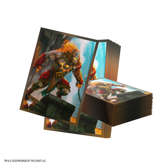 Gamegenic Reality Fracture Ajani Path of Vengeance premium art sleeves | Arkham Games and Comics