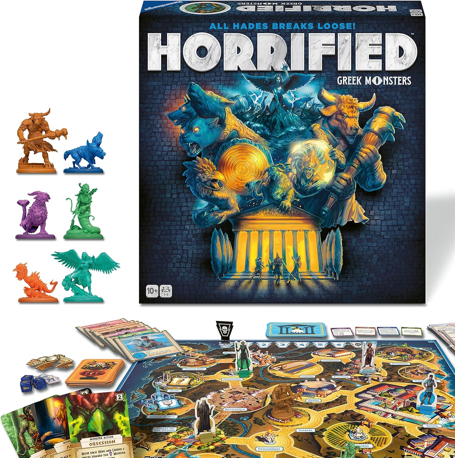 Horrified (Greek Monsters) | Arkham Games and Comics