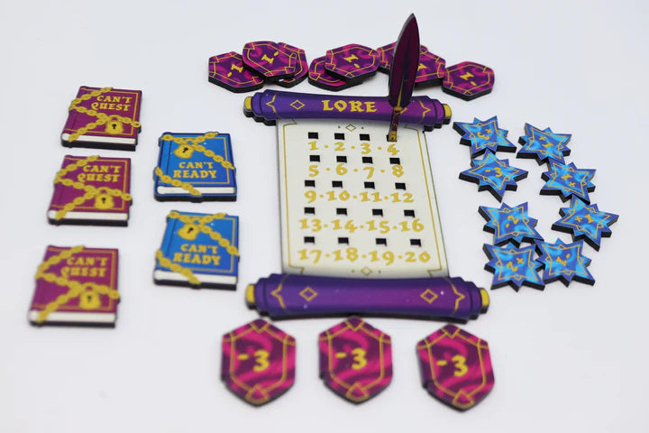 FoamBrain Lore Counter Set | Arkham Games and Comics
