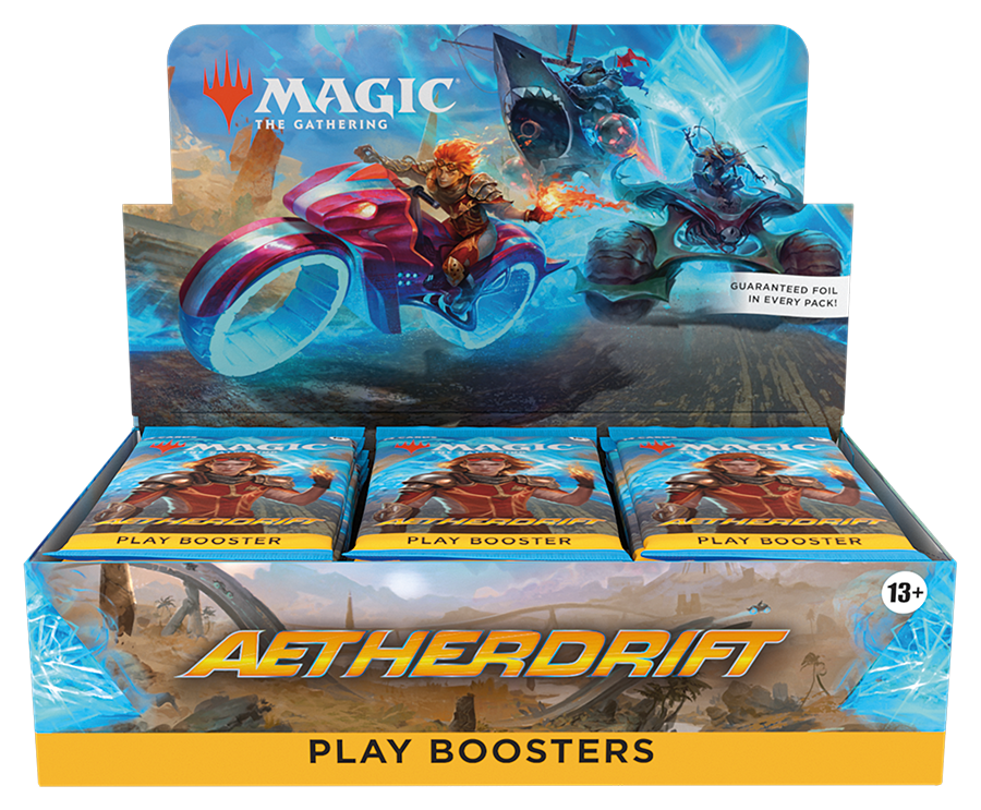 Aetherdrift Play Booster Display | Arkham Games and Comics