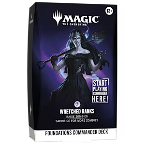 Foundations Commander Decks - Wretched Ranks | Arkham Games and Comics