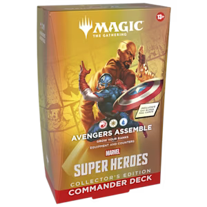 Magic: The Gathering® | Marvel Super Heroes Commander Decks Collector's Edition- Avengers Assemble | Arkham Games and Comics