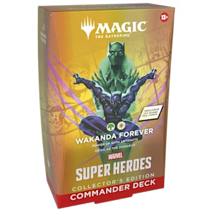 Magic: The Gathering® | Marvel Super Heroes Commander Decks Collector's Edition Wakanda Forever | Arkham Games and Comics